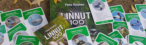 Linnut 100, lintuaiheinen tietopeli (P.Viljanen 2020)