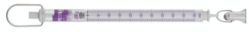 PESOLA Spring scale 500g d=5g Light Line, purple, with clamp