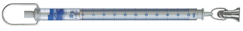 PESOLA Spring Scale 50g d=0.5g Light Line, blue, with clamp