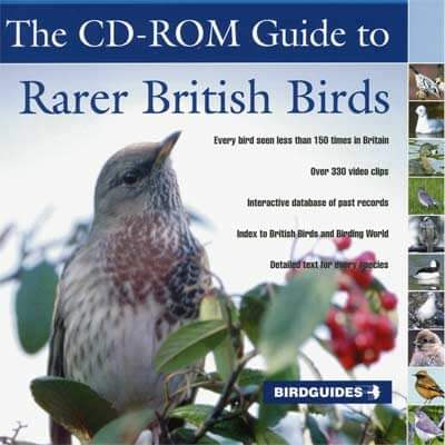 CD ROM Guide to Rarer British Birds; Birdguides (2004)