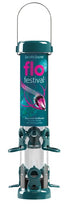 Ruokinta Flo Festival medium siemenille, lintujen ruokintalaite, 6 ruokintaporttia