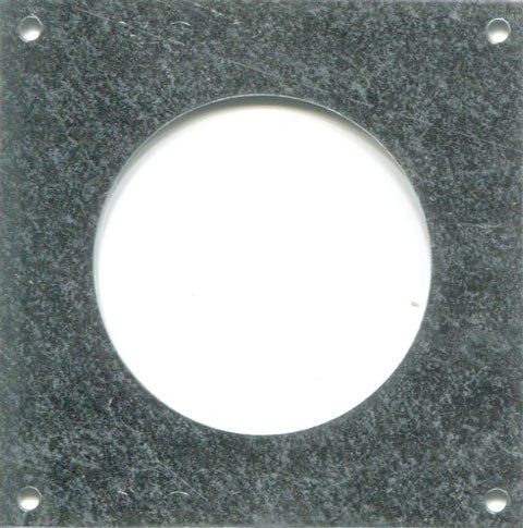 Lentoaukon suojapelti, neliö, 28 mm naulanreijillä