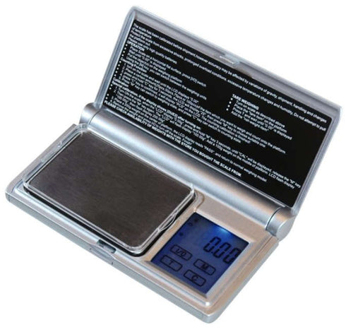 Pesola Pocket scale capacity 200g silver, stainless steel platform, CE, RoHS