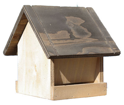 Ruokinta puinen, 1,1 L, roikotettava