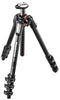 Manfrotto MT055CXPRO4 hiilikuitujalusta ja MVH502AH videopää