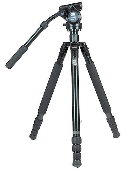 Sirui R-2004 alumiinijalusta ja VH-10 videopää