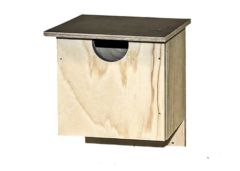 Linnunpönttö räystäspääsky (vaneri)