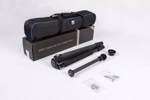 Sirui R-3213X hiilikuitujalusta ja Sirui S5 videopää - jalustakitti